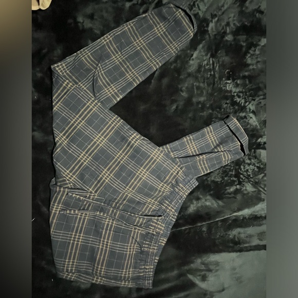 Plaid Coupe Etroite joggers -size XS - Picture 4 of 5